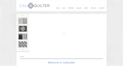 Desktop Screenshot of caliquilter.com