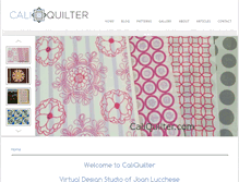 Tablet Screenshot of caliquilter.com